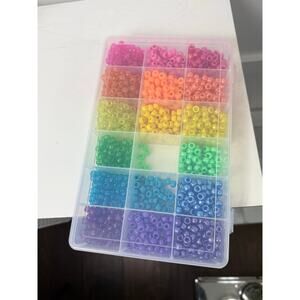 Beads in Divider Container
